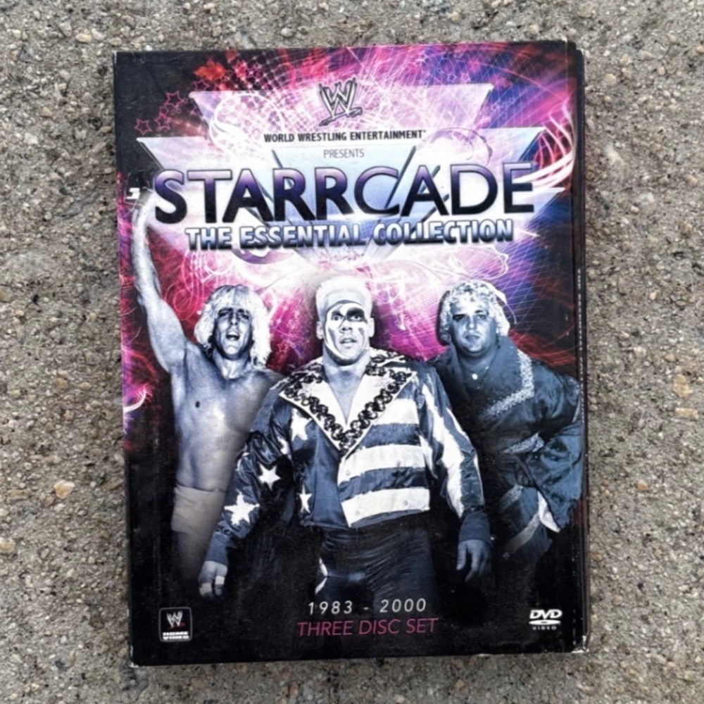WWE Starrcade Essential‎ Collection 1983-2000 DVD 3-Disc Set WCW NWA Wrestling